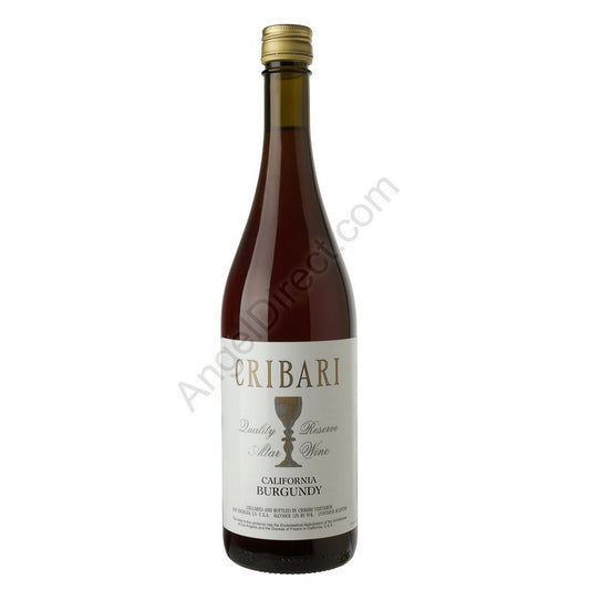 Cribari Vineyards Burgundy Altar Wine - 750ml Bottle Size