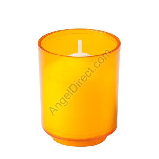 dadant-candle-amber-plastic-10-hour-disposable-votive-candle-case-of-200-candles-262500