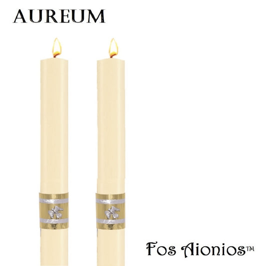 dadant-candle-fos-aionios-series-aureum-side-altar-candles-set-of-2-candles-fos-aionios