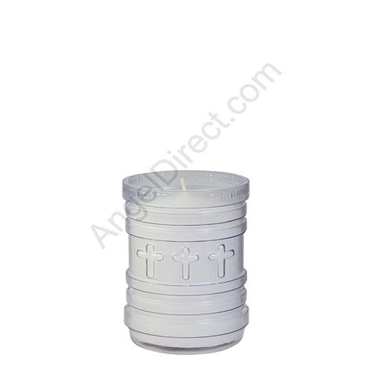 dadant-candle-p-series-clear-3-day-plastic-devotional-candle-case-of-24-candles-410000