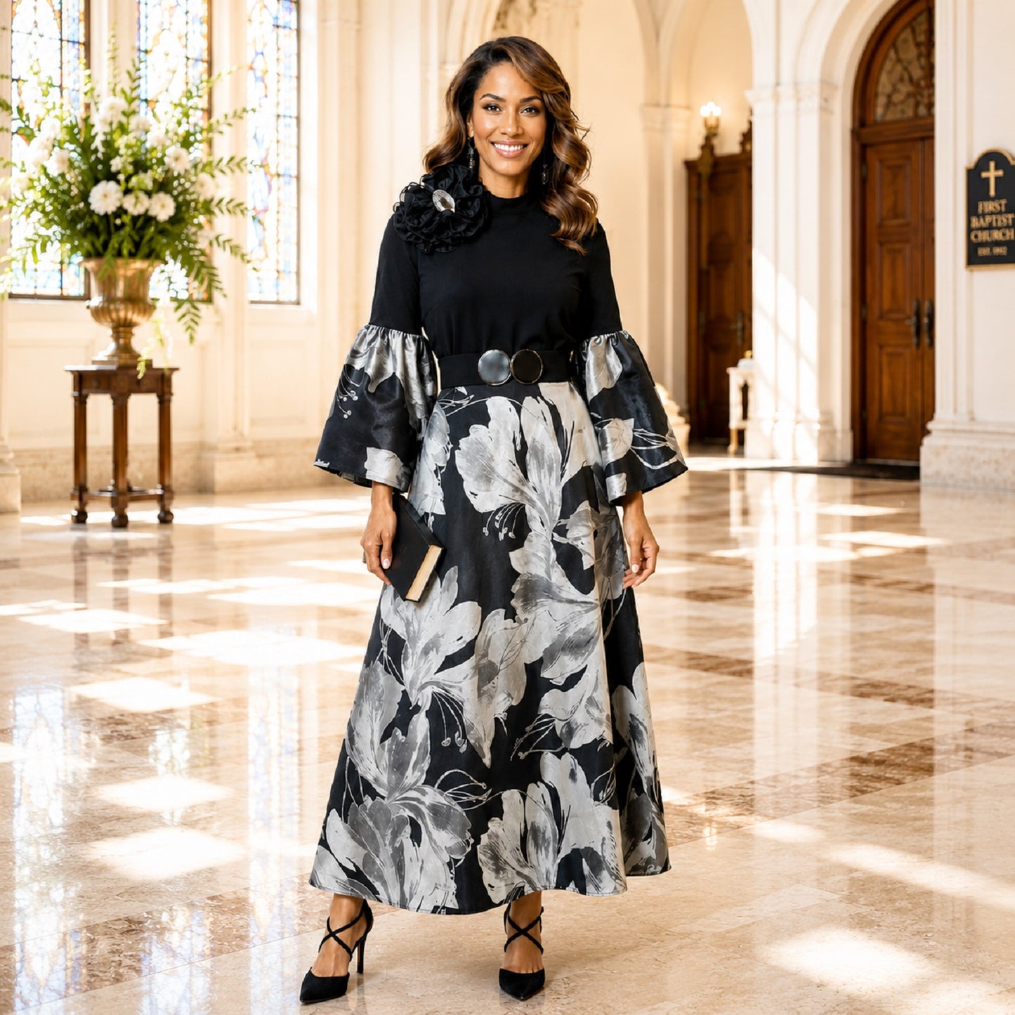 donna-vinci-black-crepe-a-line-dress-with-belll-sleeves-12257_7d0ff0d3-e4c5-4e9f-8473-f66eda9352e2