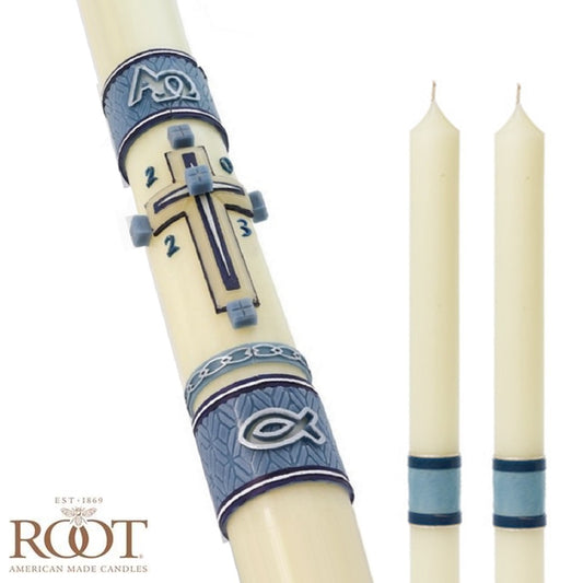 root-candle-custom-series-67-the-great-commission-paschal-candle-a67