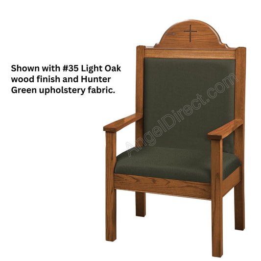 imperial-woodworks-400-series-50-1-2h-side-pulpit-chair-with-crown-back-400spccb