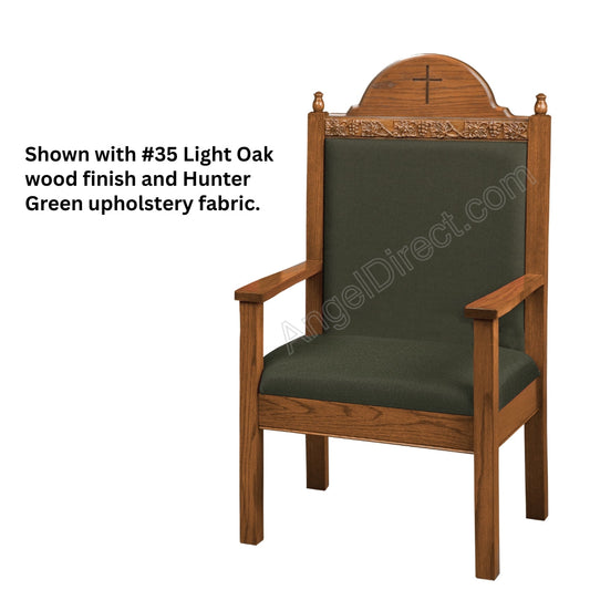 imperial-woodworks-500-series-50-1-2h-side-pulpit-chair-with-crown-back-500spccb