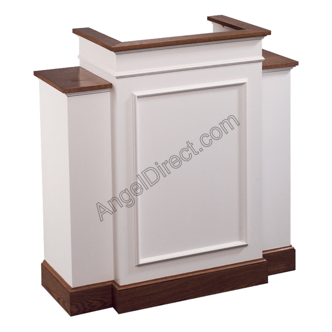 imperial-woodworks-810-series-two-tone-48h-wing-pulpit-810wp