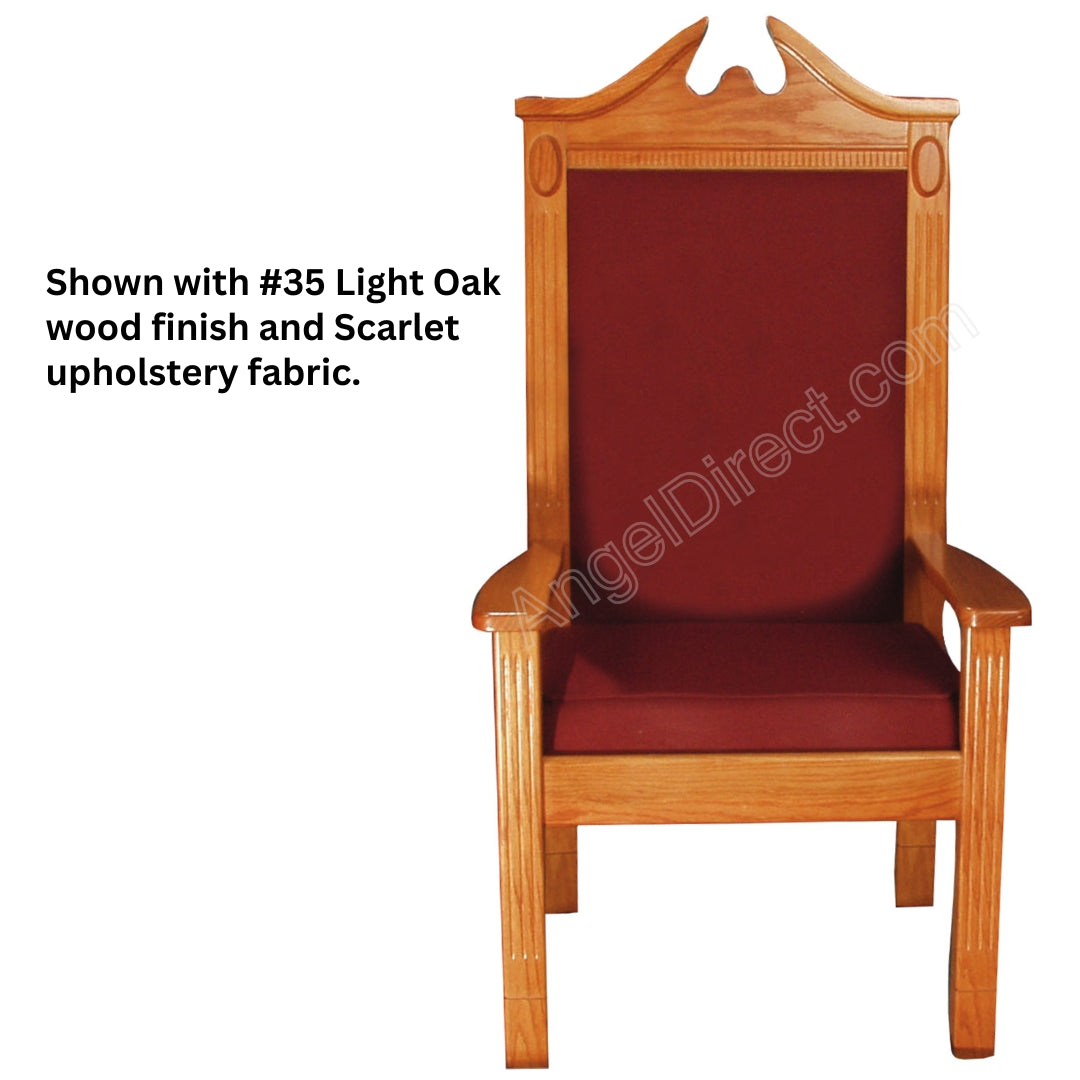 Imperial Woodworks 8201 Series Pulpit Chair 48"H, All-Stained Finish ...