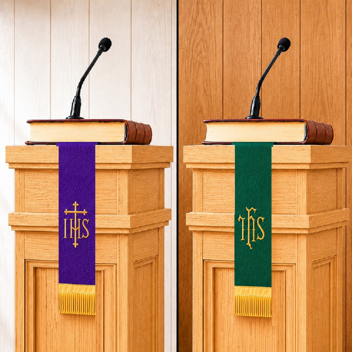 murphy-37-1-2l-reversible-purple-green-embroidered-bookmark-12680mr
