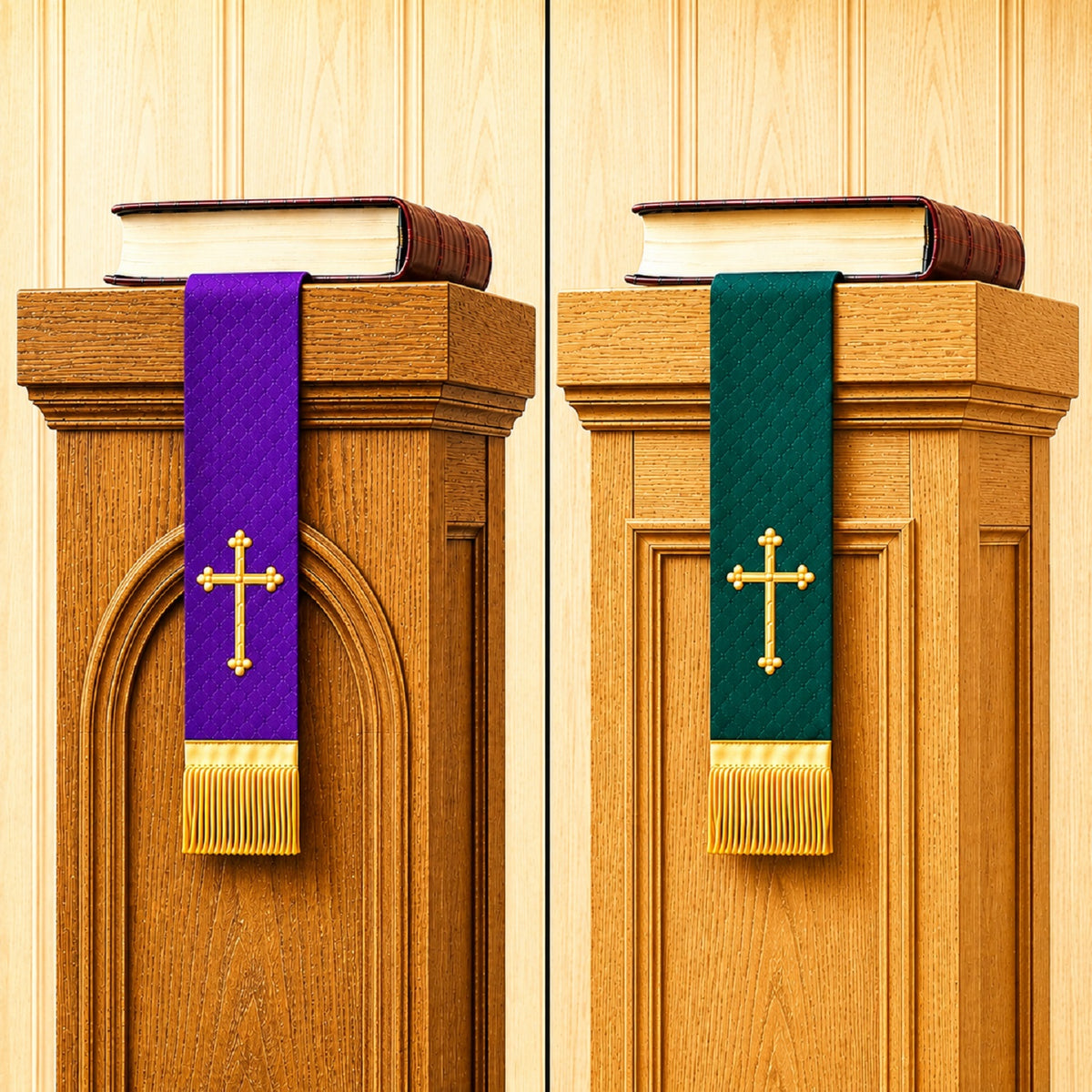 murphy-37-1-2l-reversible-purple-green-embroidered-bookmark-12681mr