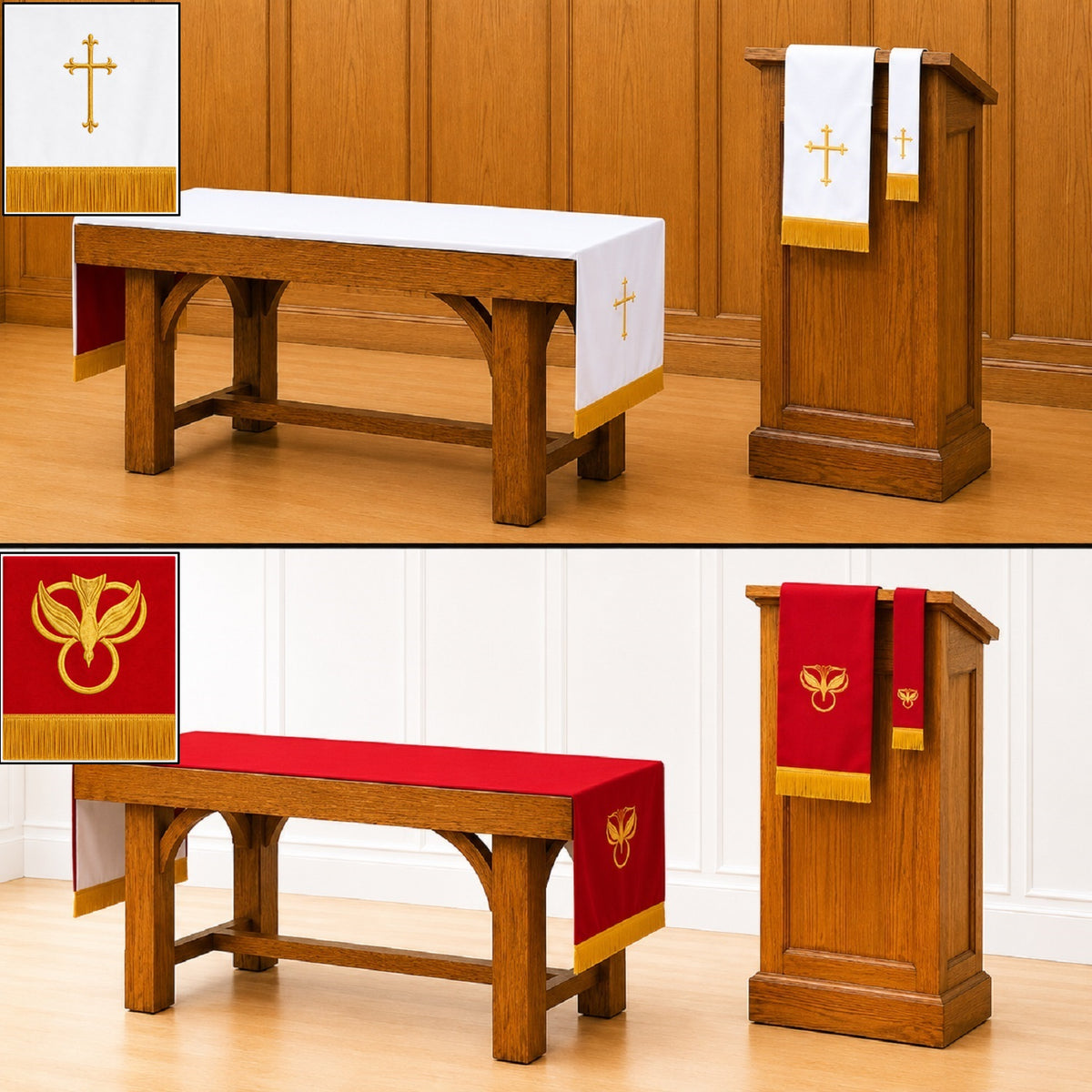 murphy-80w-reversible-white-red-three-piece-embroidered-table-runner-parament-set-kc138