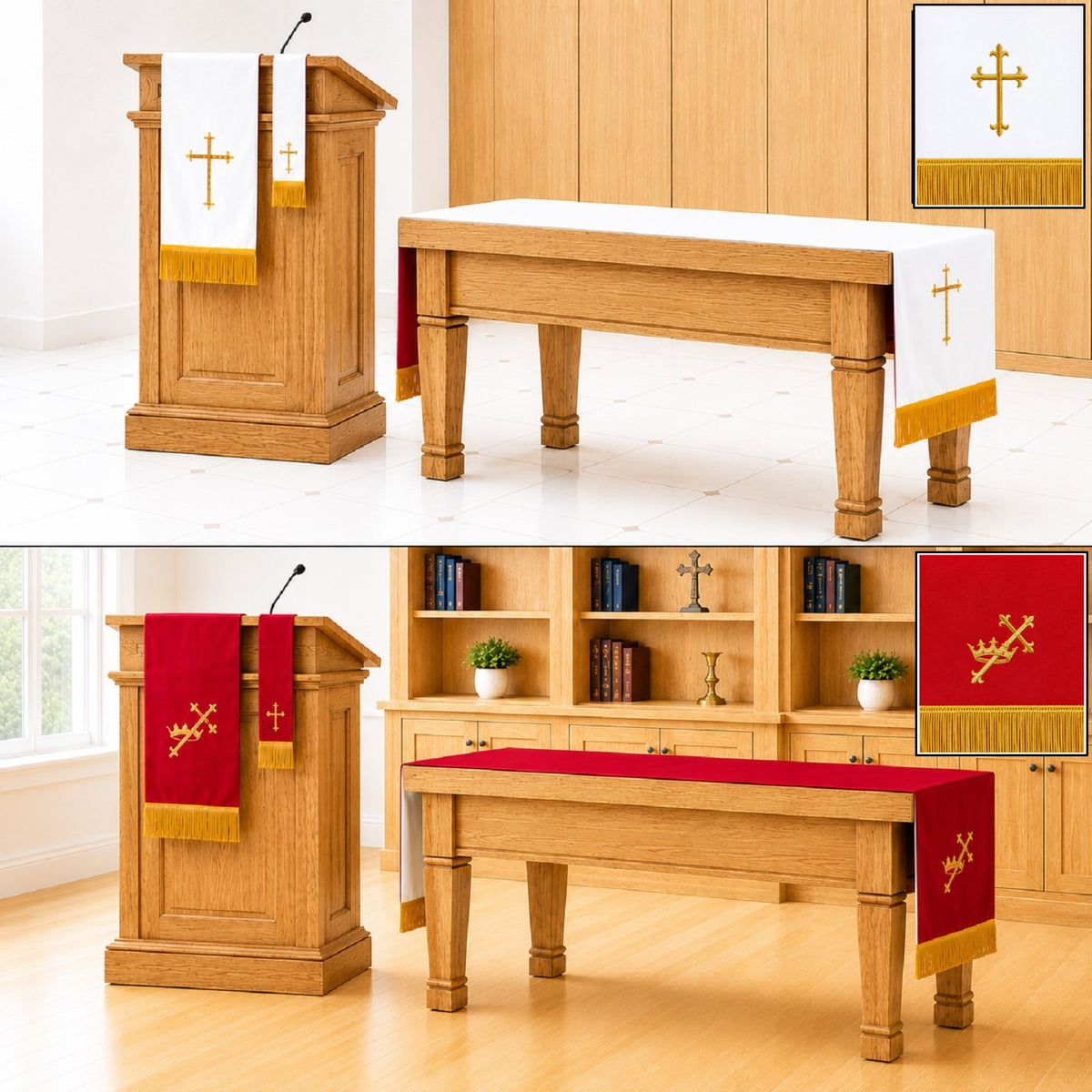 murphy-82w-reversible-white-red-three-piece-embroidered-table-runner-parament-set-11719mr