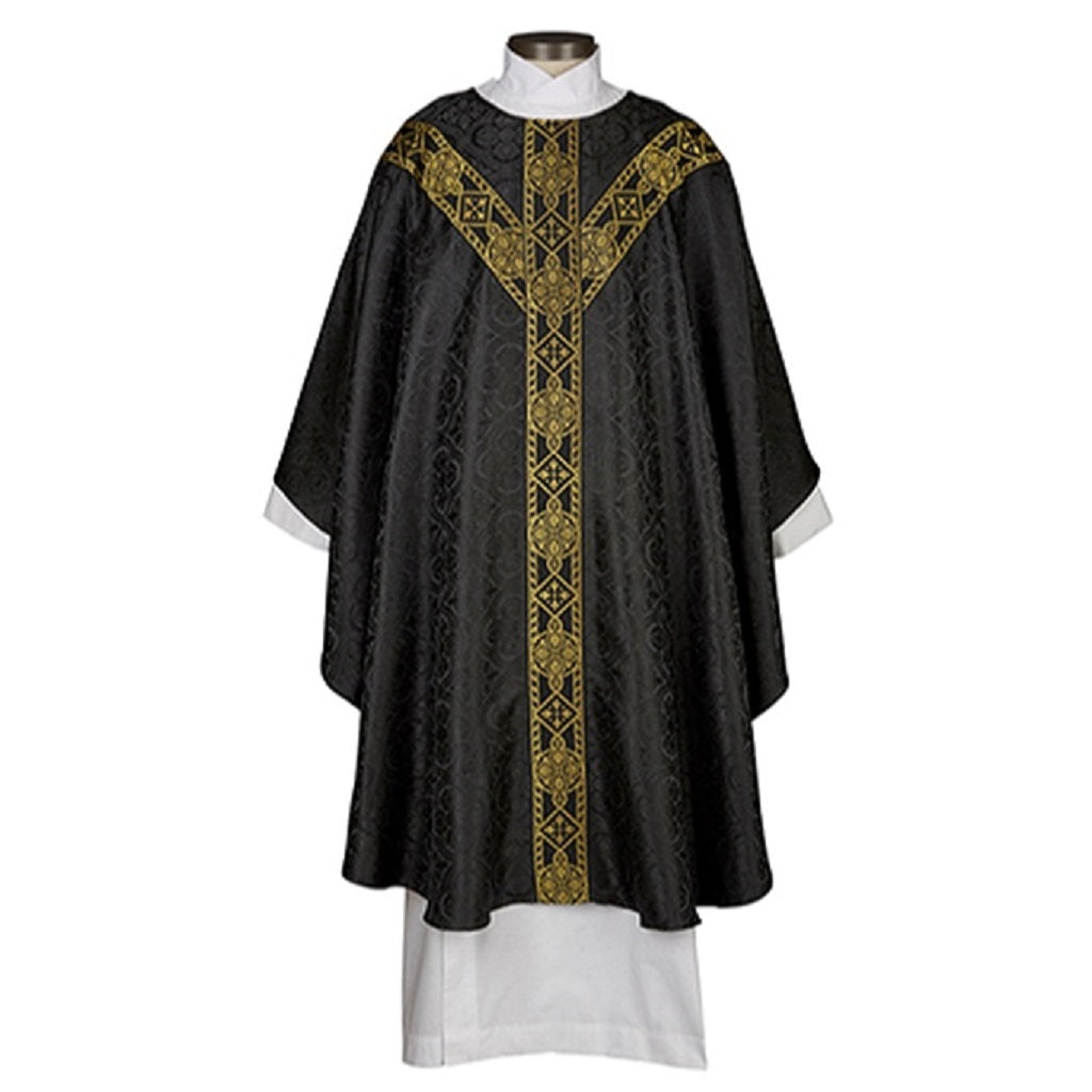 r-j-toomey-avignon-collection-black-semi-gothic-chasuble-with-inner-stole-yc454blk