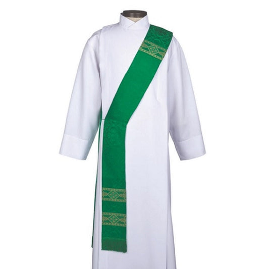 r-j-toomey-avignon-collection-green-deacon-stole-yd038grn