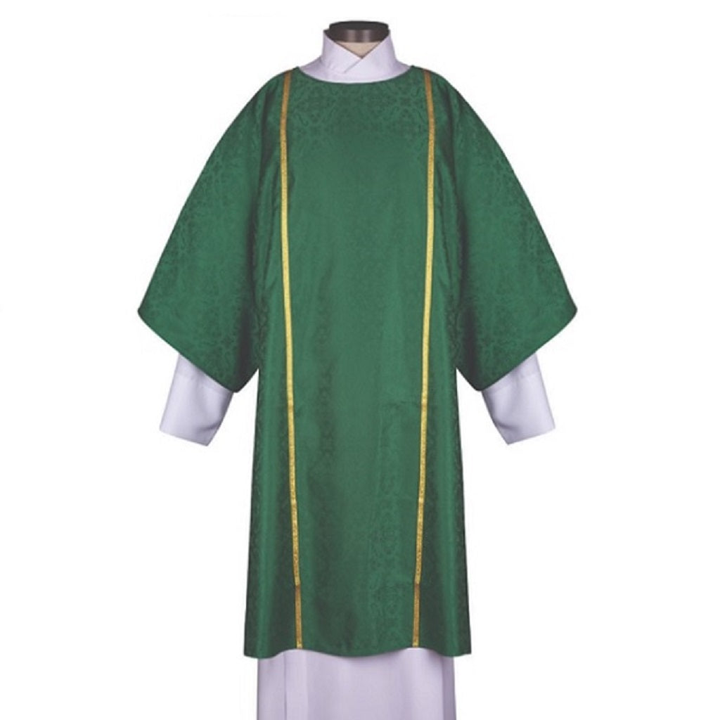 r-j-toomey-classic-jacquard-collection-green-dalmatic-with-inner-stole-yc771grn