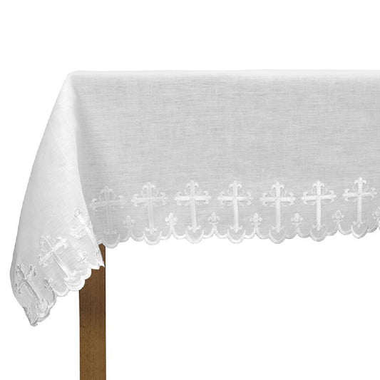 r-j-toomey-fleur-de-lis-cross-two-sided-linen-altar-frontal-b4272