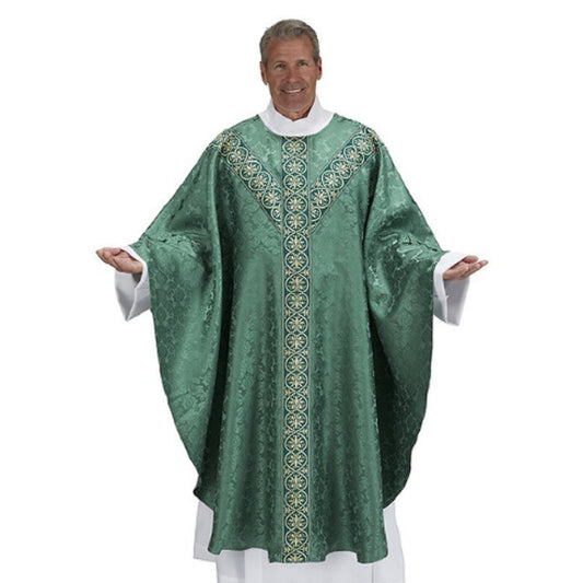 r-j-toomey-monreale-green-semi-gothic-chasuble-with-inner-stole-g2914grn