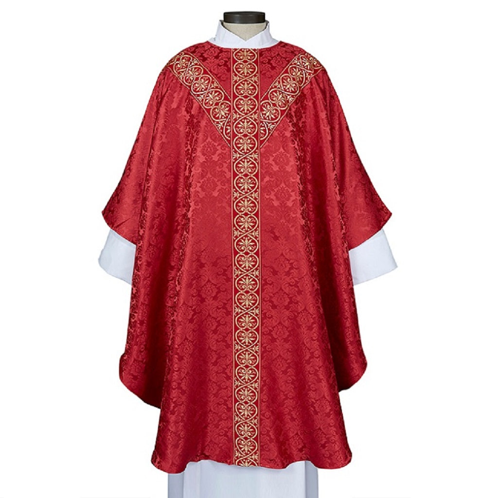 r-j-toomey-monreale-red-semi-gothic-chasuble-with-inner-stole-g2914red