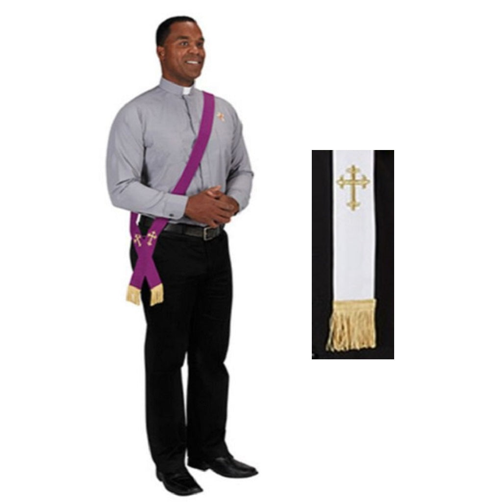 r-j-toomey-portable-purple-white-reversible-deacon-stole-yc774