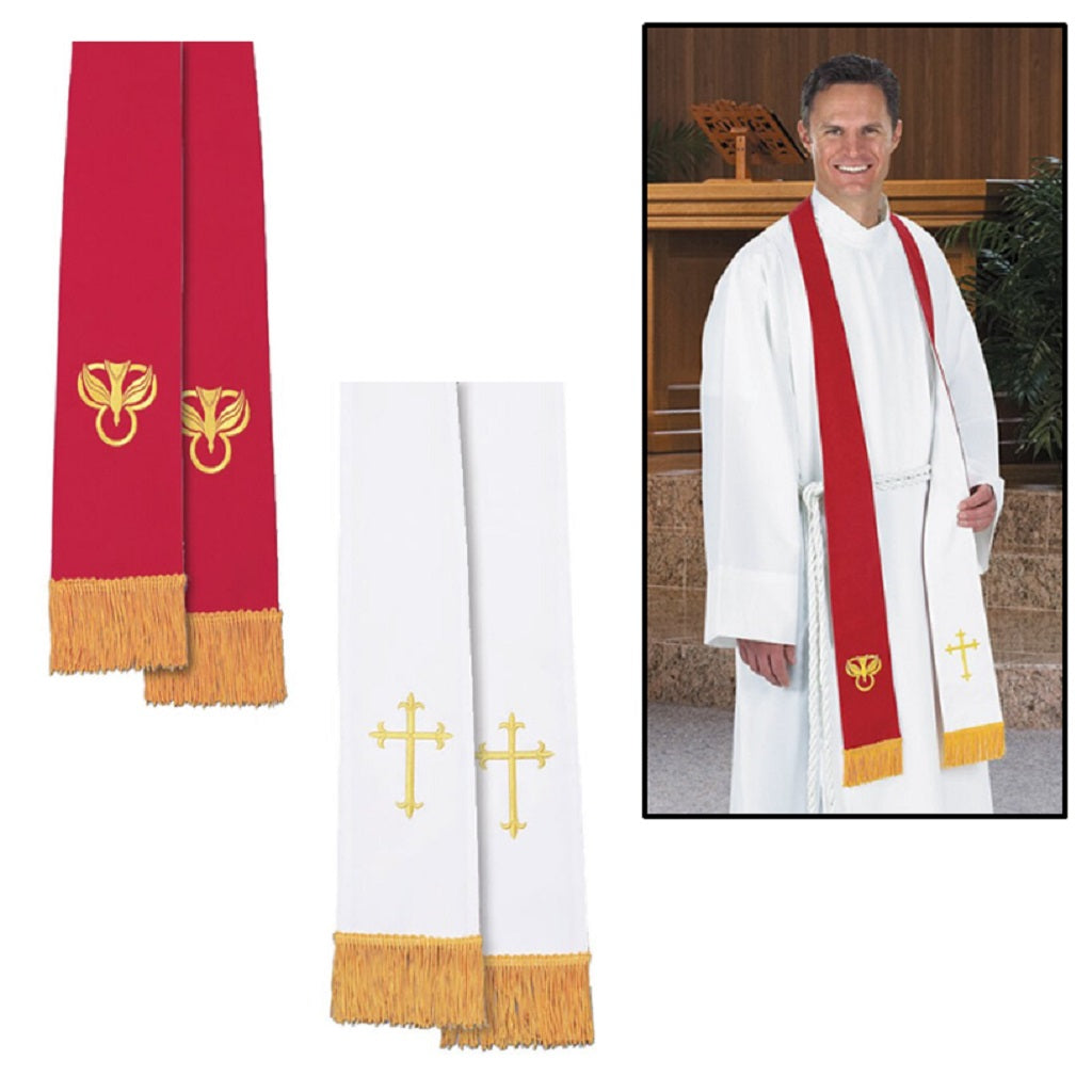 r-j-toomey-red-white-reversible-stole-kc129