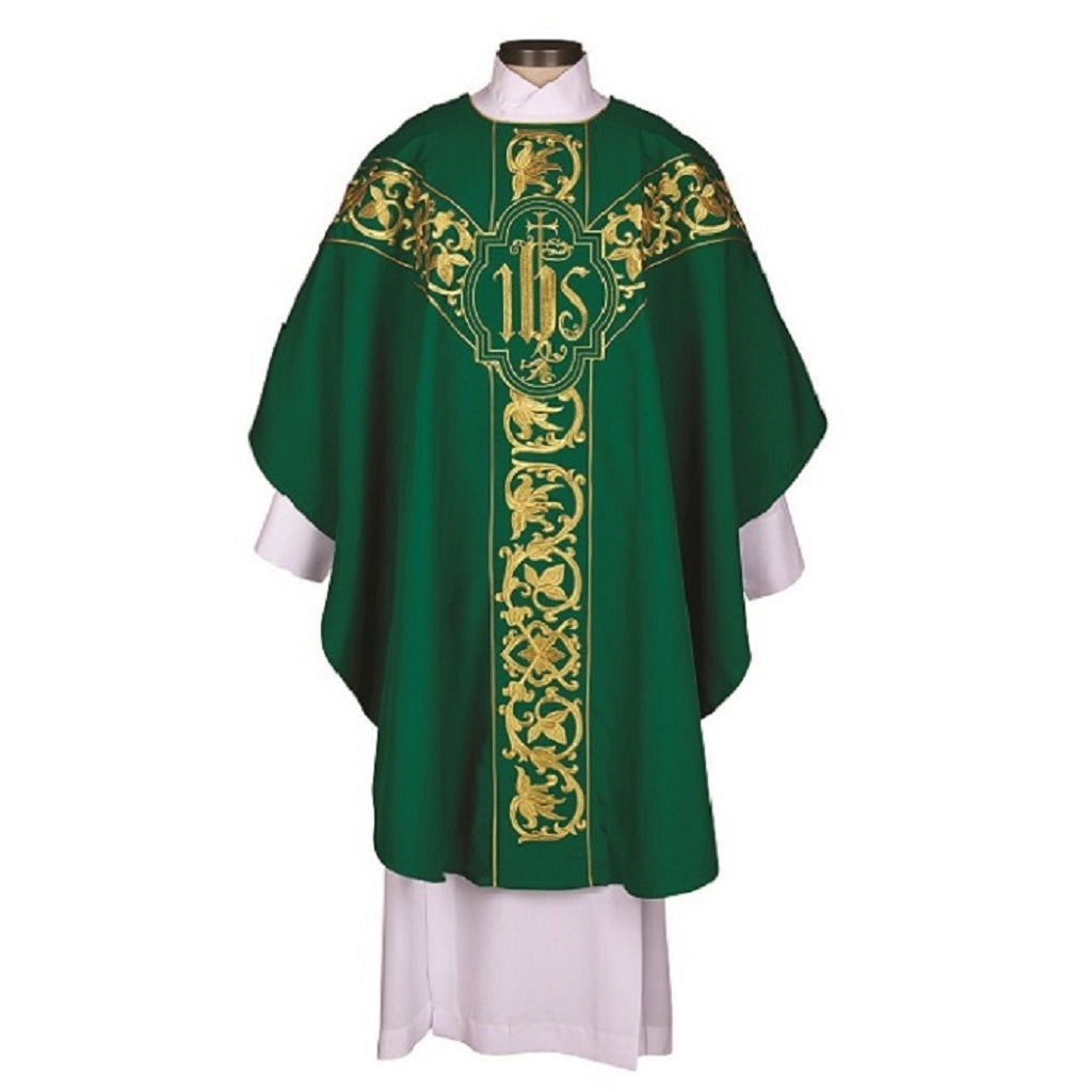 r-j-toomey-roma-collection-green-chasuble-with-inner-stole-mc231grn