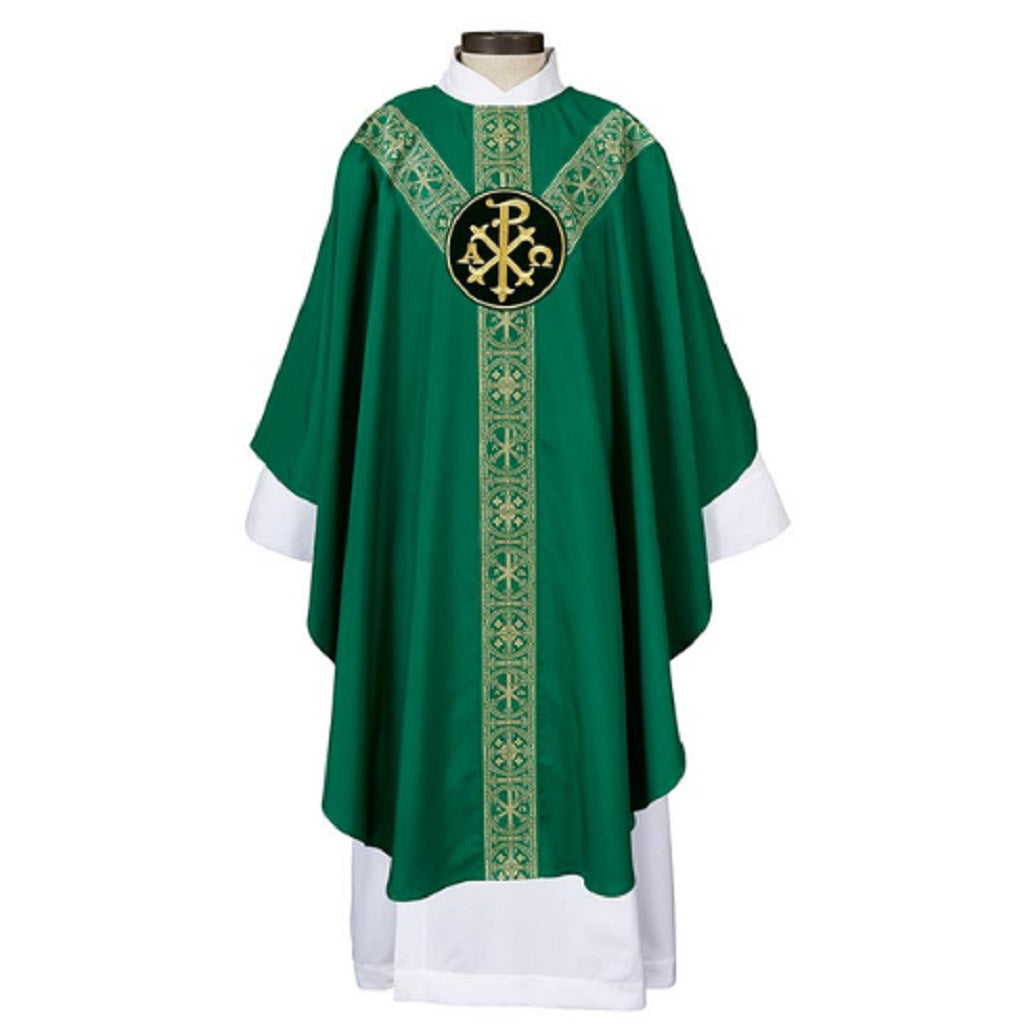 r-j-toomey-san-damiano-collection-green-semi-gothic-chasuble-with-inner-stole-g4072grn