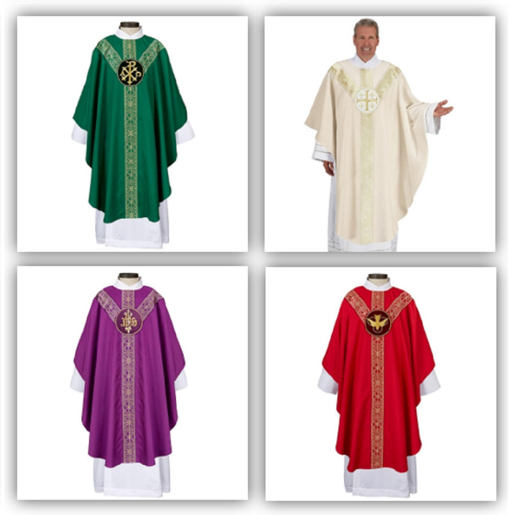 r-j-toomey-san-damiano-collection-set-of-four-semi-gothic-chasubles-with-inner-stoles-g4073