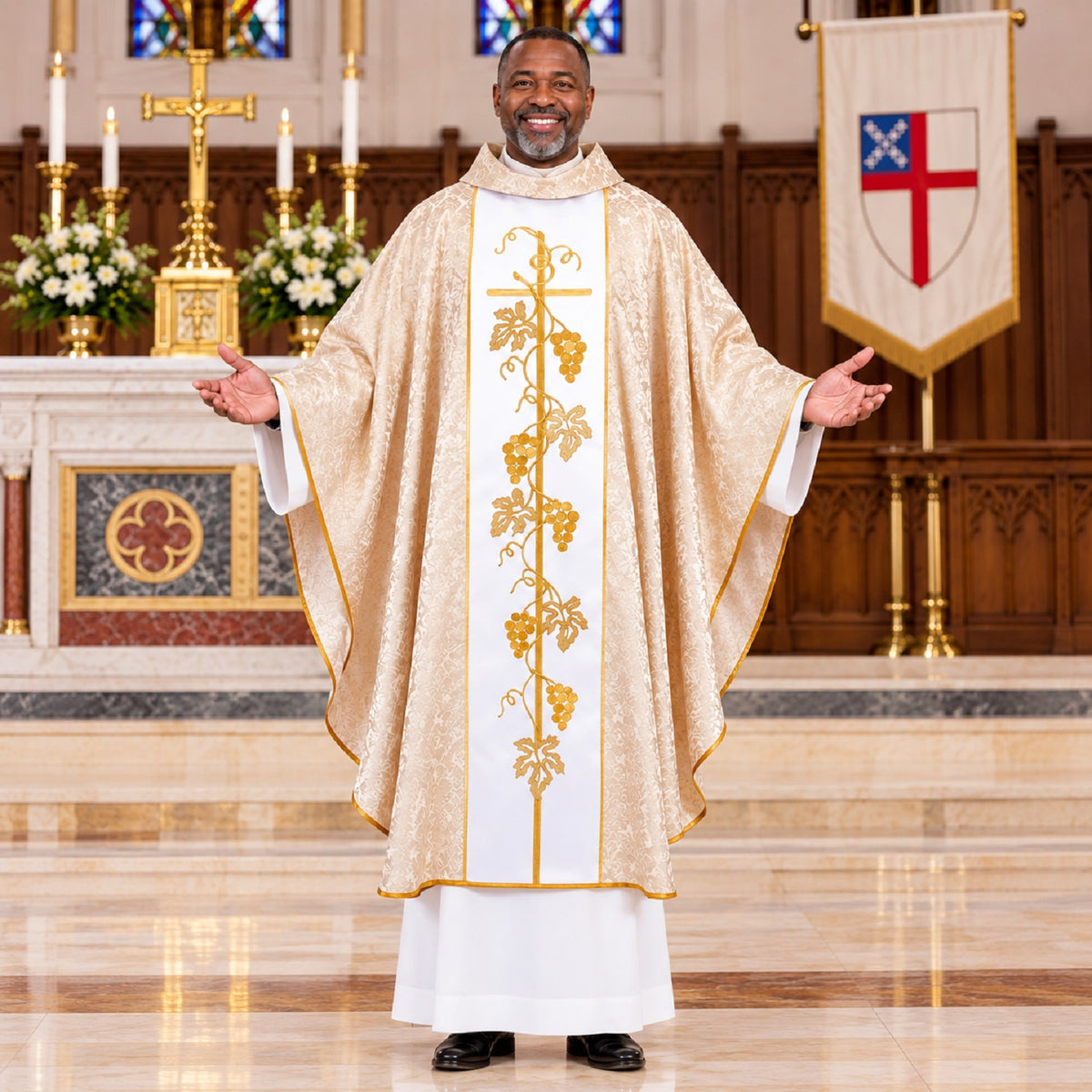 R.J. Toomey Veneto Collection Chasuble with Inner Stole