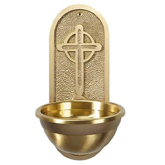 sudbury-brass-cross-brass-holy-water-font-b3011