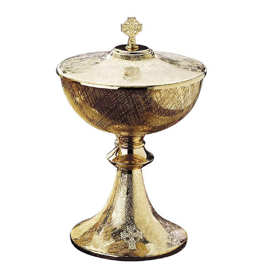 sudbury-brass-celtic-cross-ciborium-with-cross-cover-ms898