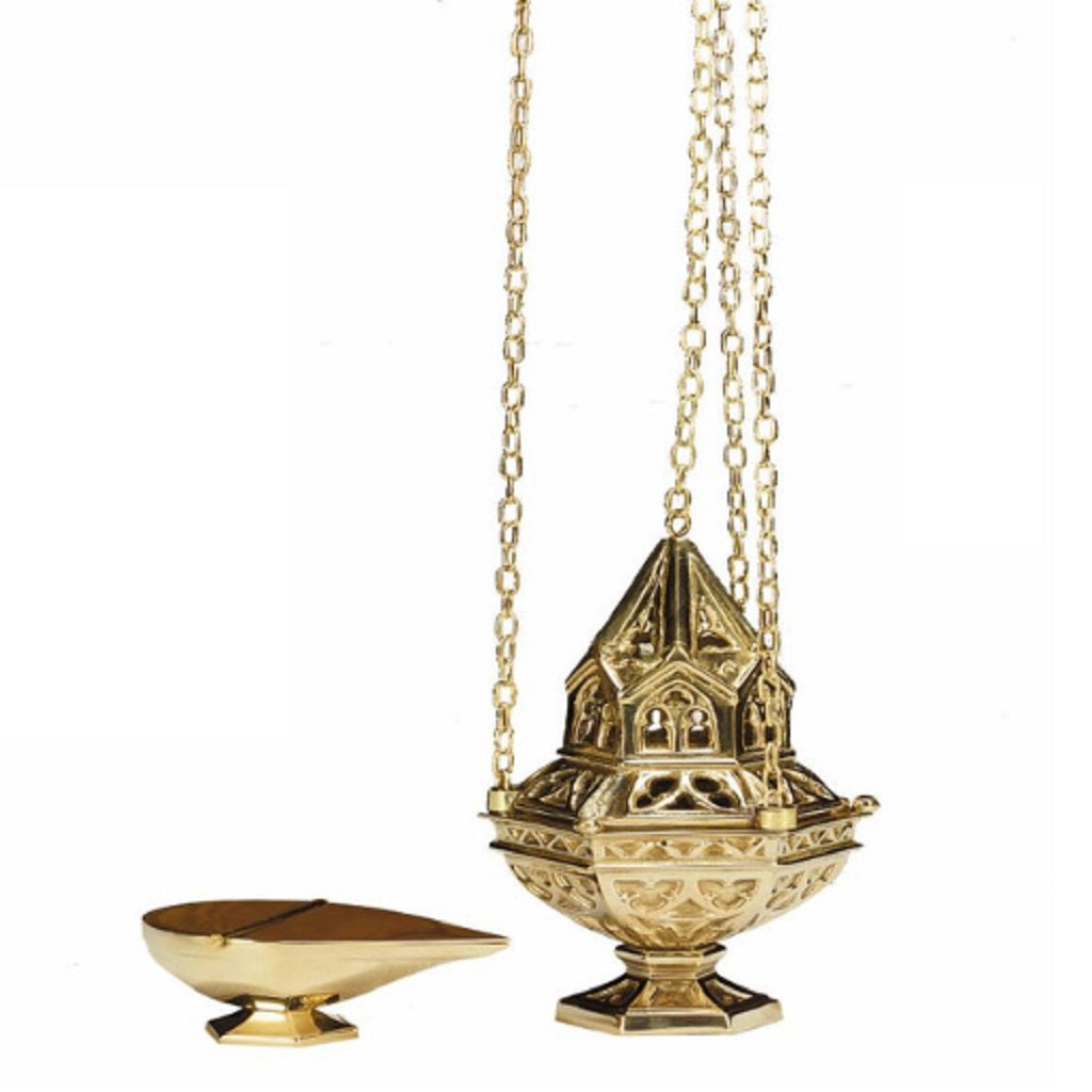 sudbury-brass-ornate-censer-and-incense-boat-set-ts948