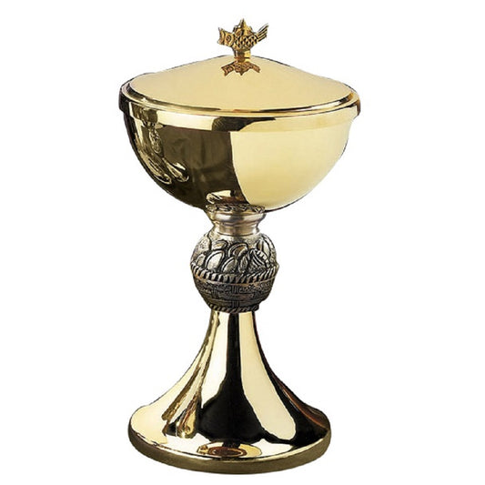 sudbury-brass-loaves-and-fishes-ciborium-with-cover-jc719