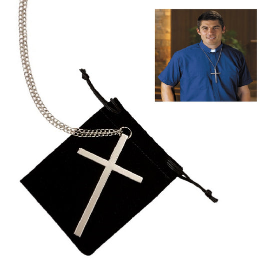 sudbury-brass-silver-plate-pectoral-cross-pack-of-3-crosses-ws626