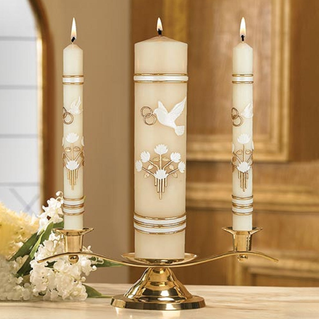 Unity,Set Di Candele Per Cerimonia Di Matrimonio, 3 Pezzi, 15.2 Cm Unity,Set Di Candele Per Cerimonia Di Matrimonio, 3 Pezzi, 15.2 Cm