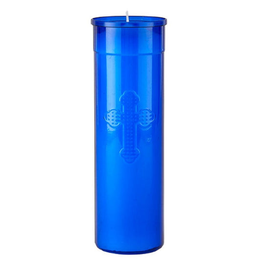 will-baumer-offerlight-blue-7-day-plastic-inner-light-case-of-24-candles-60664