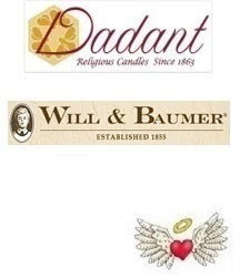 Beeswax & Stearine Altar Candles