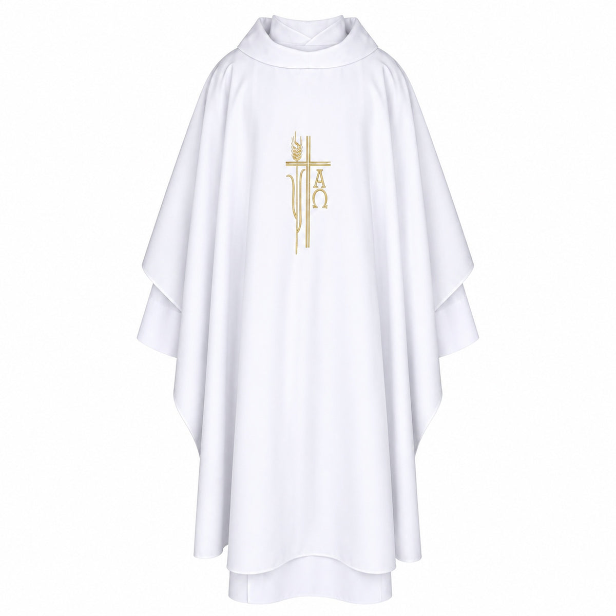 R.J. Toomey Alpha Omega Collection Monastic Chasuble with Inner Stole