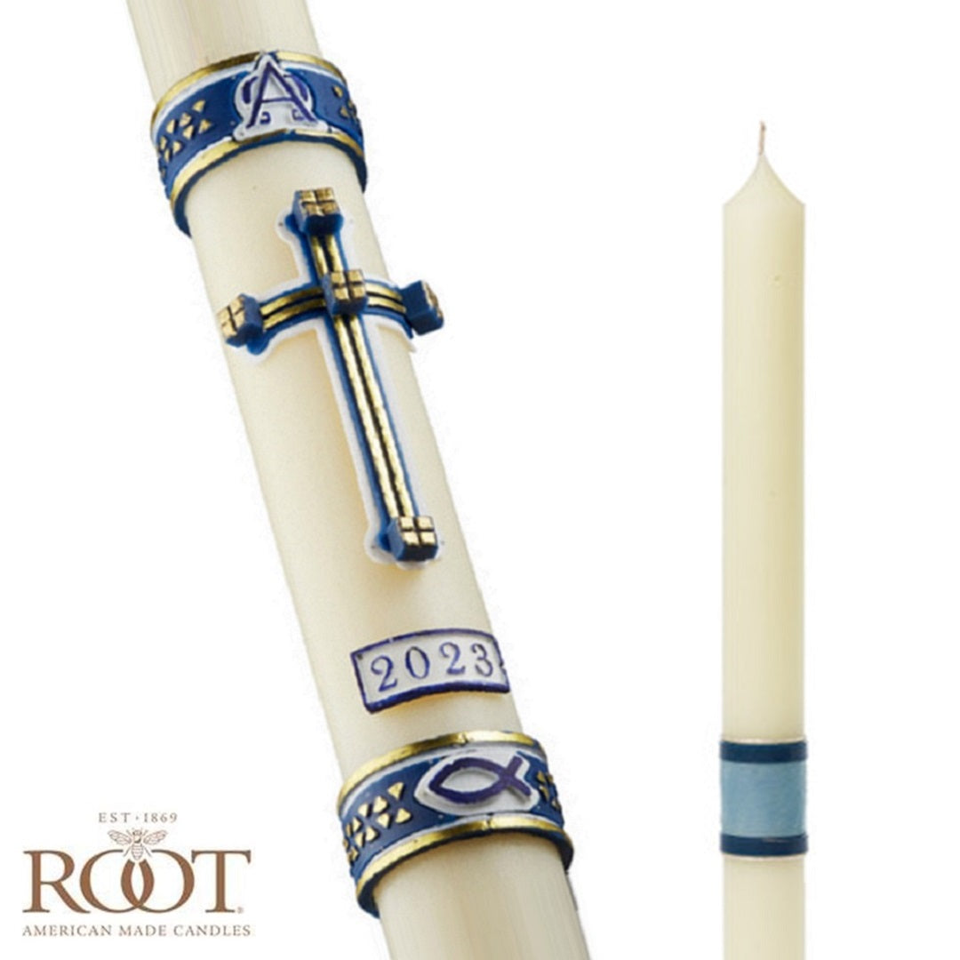 Root paschal candles
