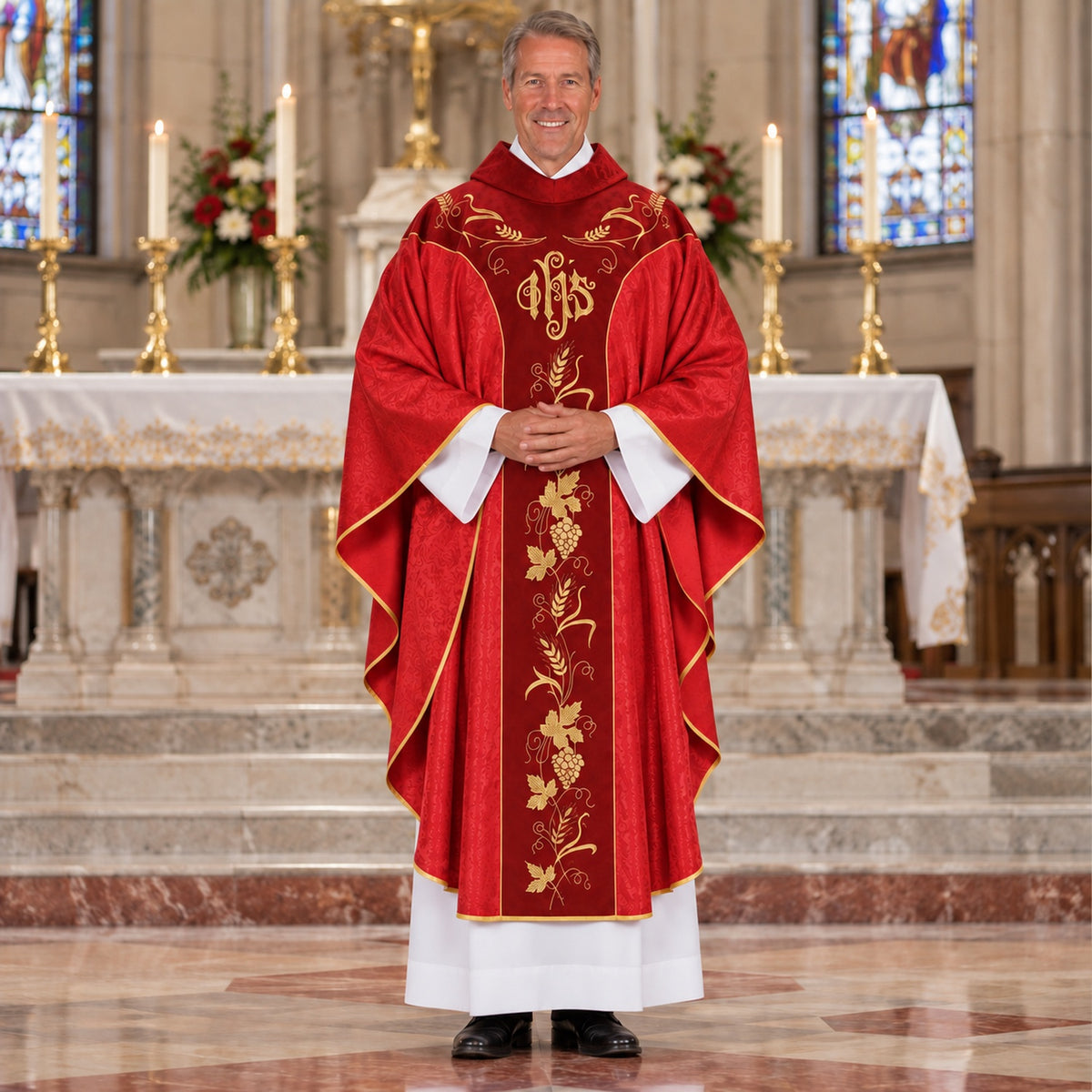 R.J. Toomey Oria Collection Chasuble with Inner Stole