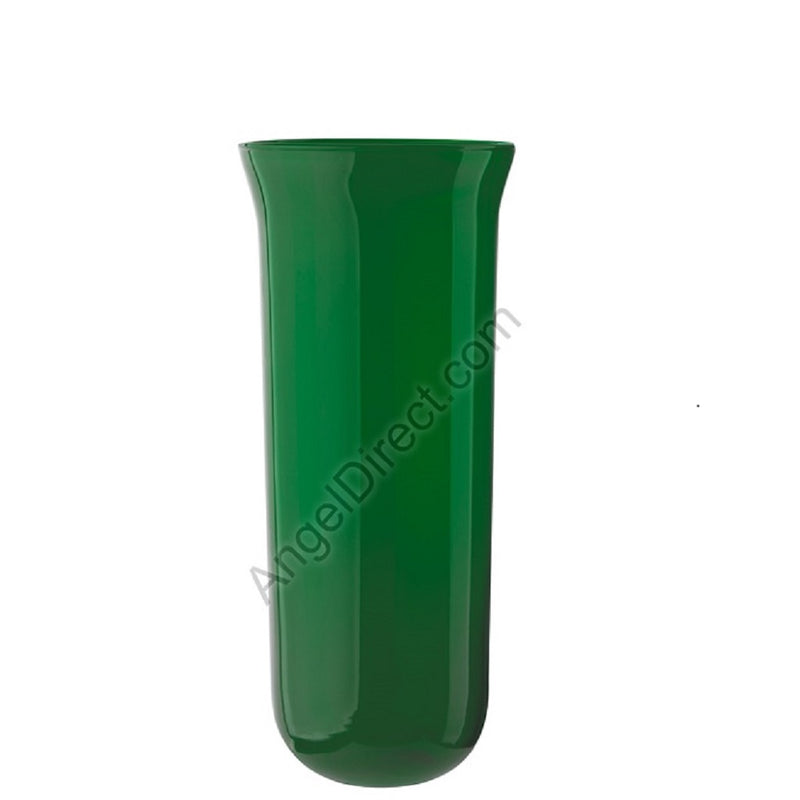 Angel Direct Emerald Green, 7-8 Day Glass Sanctuary Candle Globe ...