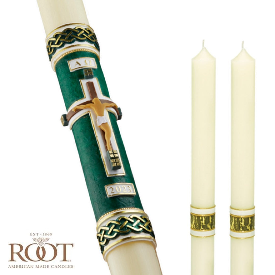 root-candle-custom-series-73-blessed-assurance-paschal-candle-a73