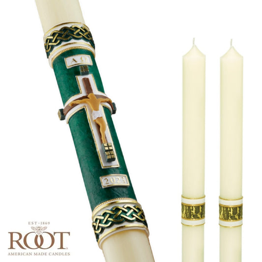 root-candle-custom-series-73-blessed-assurance-paschal-candle-a73