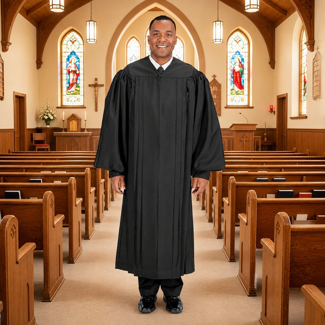 cambridge-honorable-collection-mens-black-pulpit-robe-yc788blk