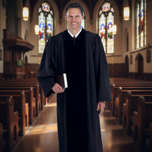 cambridge-magistrate-collection-mens-black-velvet-panel-pulpit-robe-kc152