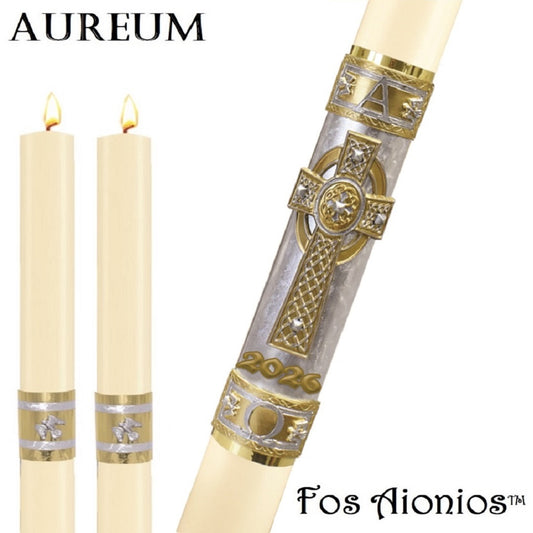 dadant-candle-fos-aionios-series-aureum-paschal-candle-fos-aionios