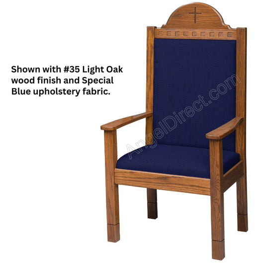 imperial-woodworks-900-series-54-1-2h-center-pulpit-chair-with-crown-back-900cpccb