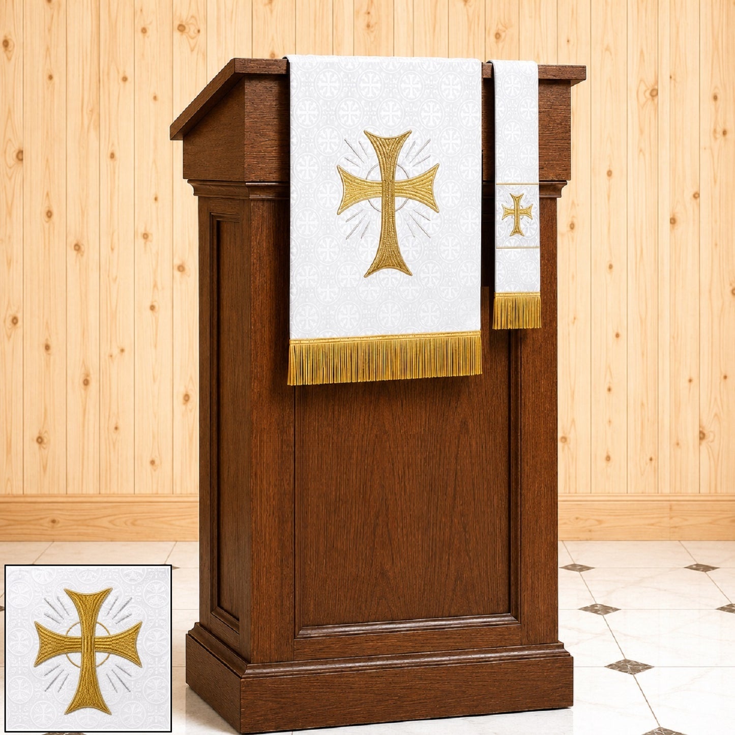 murphy-36l-white-embroidered-jacquard-pulpit-scarf-vc751