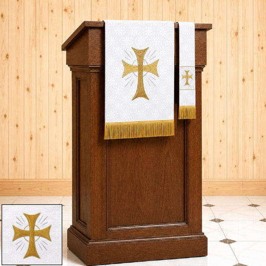 murphy-36l-white-embroidered-jacquard-pulpit-scarf-vc751