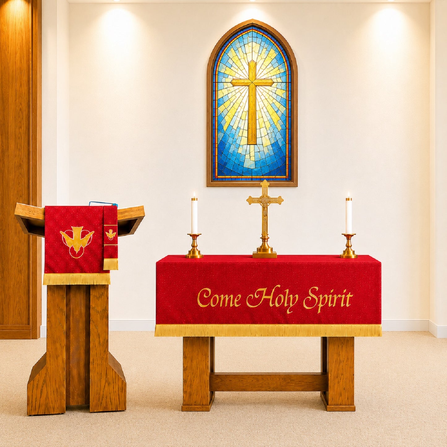 murphy-72w-red-come-holy-spirit-three-piece-embroidered-parament-set-n7978set