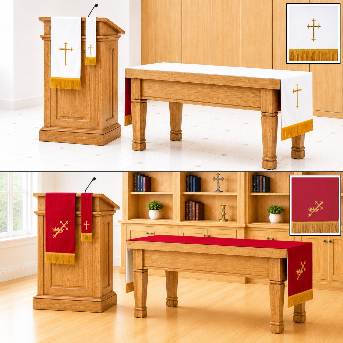 murphy-82w-reversible-white-red-three-piece-embroidered-table-runner-parament-set-11719mr