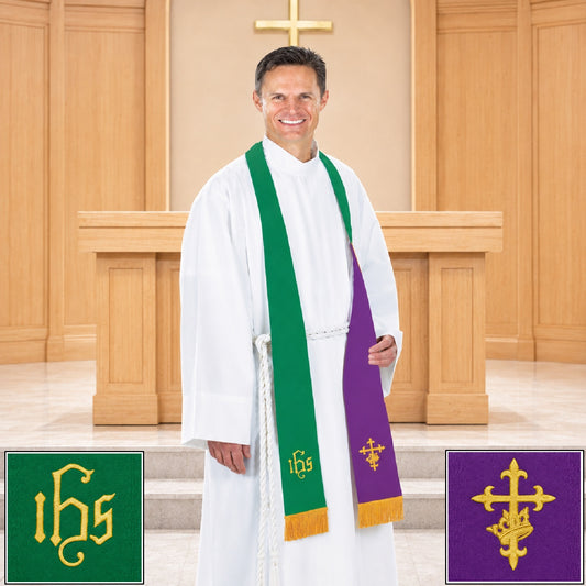 murphy-90l-reversible-purple-green-embroidered-stole-kc130