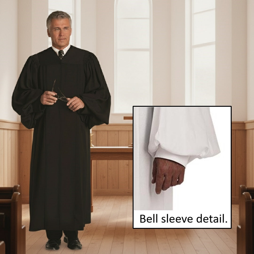 murphy-geneva-classic-collection-mens-black-pulpit-robe-s6blk